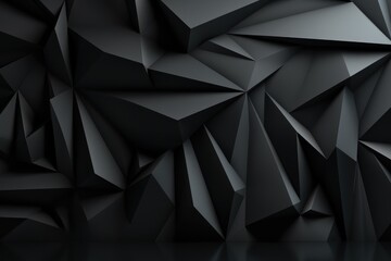Abstract Black texture background. Generative AI