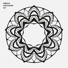 Vector luxury ornamental abstract ramadan mandala pattern indian motif diwali rangoli indian puja alpona