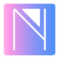 letter n icon