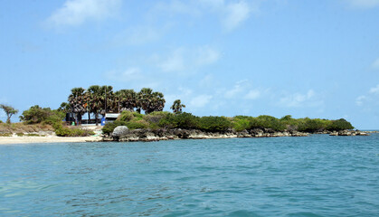 tropical paradise island