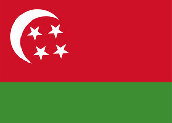 Flag of the Comoros (1975 1978)