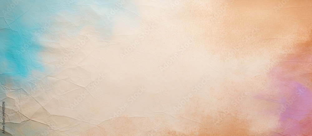 Poster Background with aged ripped texture and space for copying isolated pastel background Copy space