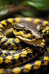 Fototapeta premium dangerous snake