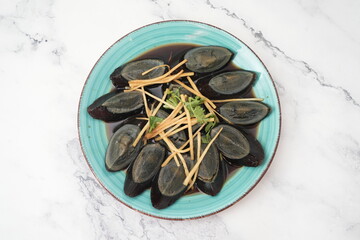 centry egg, 皮蛋, preserved egg, hundred-year egg, thousand-year egg, thousand-year-old egg, millennium egg, black egg, blacking egg, skin egg, old egg