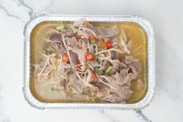 China spicy pork slices