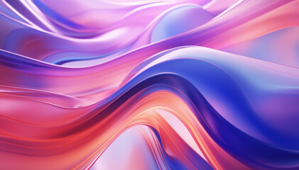 Illustration of a multicolored gradient for design,Generated by AI