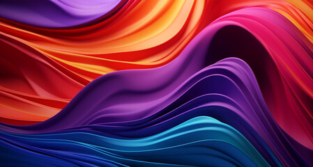 Obraz premium Background visual illustration of abstract materials, for design, colorful, Generated by AI