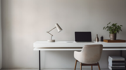 Elegance in Simplicity: Minimalistic Office Design generative art