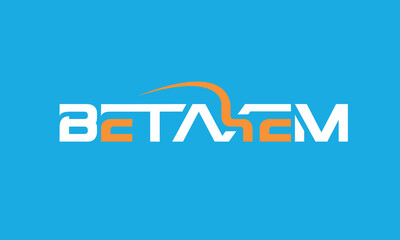BETAXEM TYPOGRAPHY LOGO ICON SYMBOL