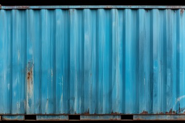 Container Texture Background, Rugged metal texture of a shipping container.