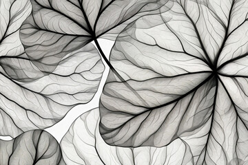 Pattern illustration leaf design background black celebration plant symbol decorative art white graphic ornamental and mandala