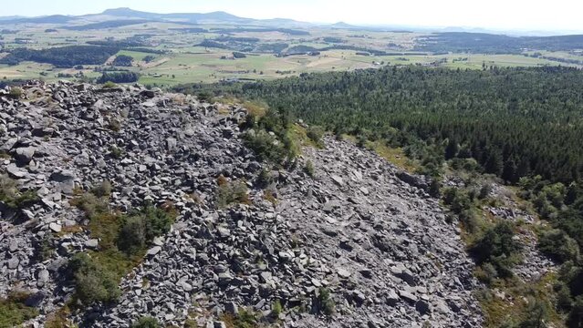 Lizieux,  Le Mezenc, Suc D'Apchon, Le Chambon sur Lignon, Mazet Saint Voy, Haute-Loire, Auvergne Rh&ocirc;ne Alpes, France, Europe, Massif Central 