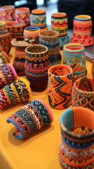 Fototapeta na wymiar Handmade Crafts Showcasing the Beauty of Handmade Items