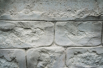 Abstract white brick wall texture for pattern background,white background