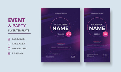 Multipurpose Event Flyer, Multipurpose Party Flyer, Event Roll Up Banner, Event poster, Event Poster, Tournament Flyer, Concert poster, Festival banner, Auction banner, DL Flyer, Banner Poster