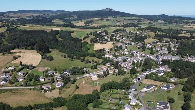 Le Mazet Saint Voy, Haute-loire, Auvergne, Rh&ocirc;ne Alpes, Massif Central, France, Europe