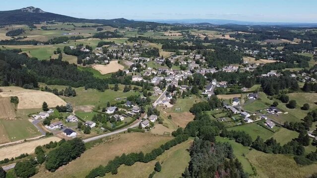 Le Mazet Saint Voy, Haute-loire, Auvergne, Rh&ocirc;ne Alpes, Massif Central, France, Europe