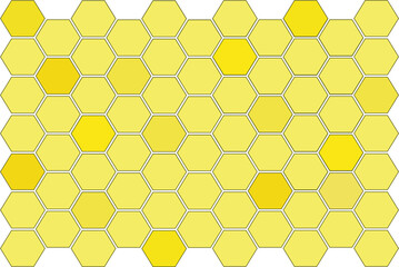Honeycomb seamless pattern. Hexagon Pattern.