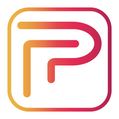 letter p icon