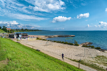 Beach in Fredericia Jutland, Denmark