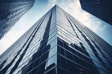 Modern Skyscraper - Corporate Heights - AI Generated