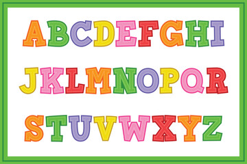 Versatile Collection of Super Stitch Alphabet Letters for Various Uses