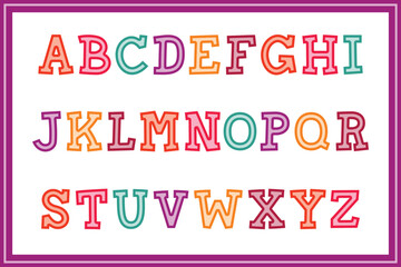Versatile Collection of Kids Choice Alphabet Letters for Various Uses