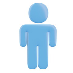 male sign in 3d design illustration