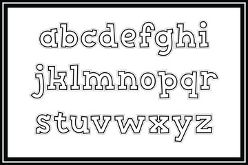 Versatile Collection of Paper Cutout Alphabet Letters for Various Uses
