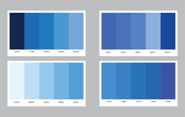 vector illustration of color Palette