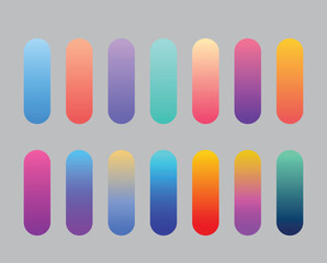 vector illustration of color Palette