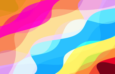Colorful Abstract Groovy background design