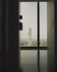 view of new york from the window