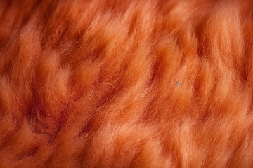 Intricate Details Unveiled: A Macro Shot of Delicately Felted Wool
