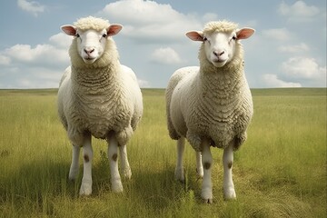 Biological Mirroring: Two Identical Sheep Standing in a Field as a Conceptual Representation of Cloning Technology