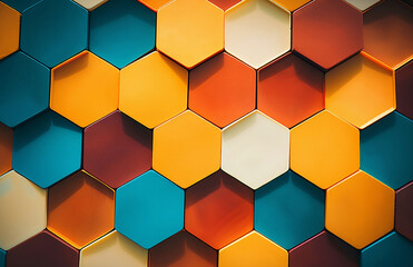 Background modern geometric hexagon abstract texture mosaic design shape wallpaper pattern