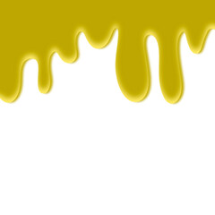 Yellow colorful dripping splatter, Color splash or Dropping Background.background with drops.abstract liquid wave background