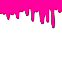 Pink colorful dripping splatter, Color splash or Dropping Background.pink background