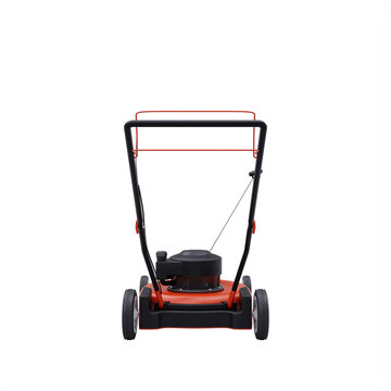 recommend clip art: Gas lawn mower isolated