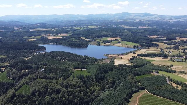 Lac De Devesset, Ard&egrave;che, Auvergne Rh&ocirc;ne Alpes, France, Europe, 