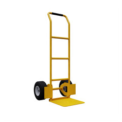 Hand truck Cart isolated