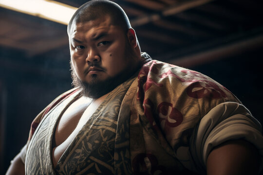 Generative ai japanese sumo wrestler