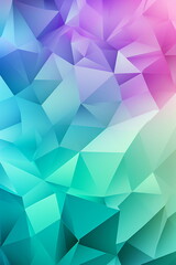 Obraz premium Abstract colorful polygonal background with gradient polygons