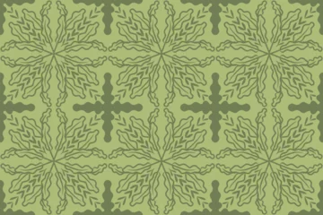 Foto op Plexiglas batik motif design, can be used for background or fabric design © akhmad