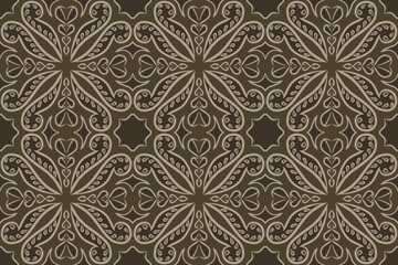 batik motif design, can be used for background or fabric design