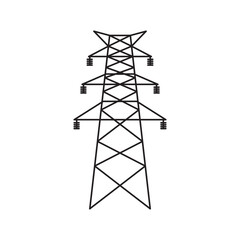 Electrical tower icon