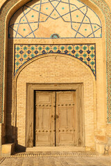 door in a mosque