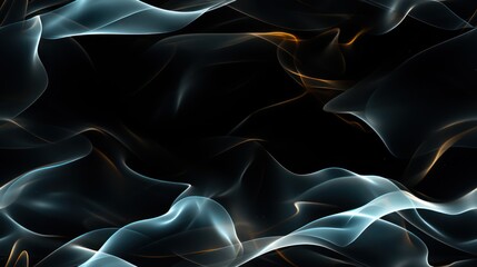 Obraz premium Winter Abstract Art with Smooth Lines and Sparkling Textures