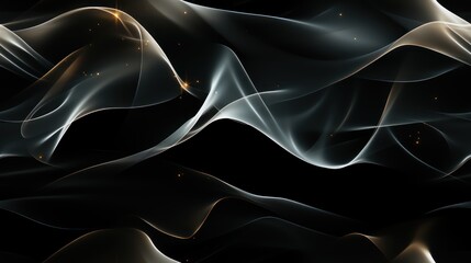 Obraz premium Winter Abstract Art with Smooth Lines and Sparkling Textures