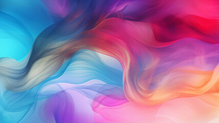 Fototapeta premium colorful smoke of joss stick